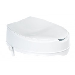 HANDICAP Deska WC podwyższona 10cm, bez uchwytów, biała