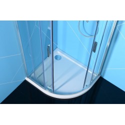 EASY LINE kabina prysznicowa półokrągła 1200x900mm, L/R, szkło czyste