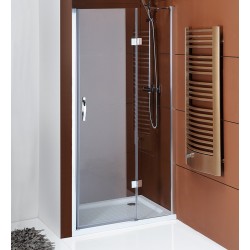LEGRO drzwi prysznicowe do wnęki 800mm, szkło czyste