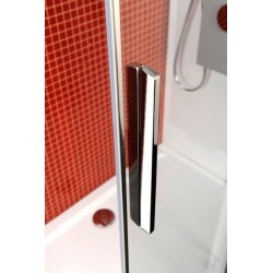 LUCIS LINE drzwi prysznicowe 1000mm, szkło czyste