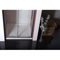 LUCIS LINE drzwi prysznicowe 1000mm, szkło czyste