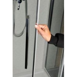 LUCIS LINE drzwi prysznicowe 1400mm, szkło czyste