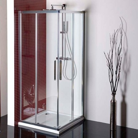 LUCIS LINE kabina prysznicowa 900x900mm, szkło czyste