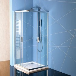 EASY LINE kabina prysznicowa 900x900mm, szkło czyste