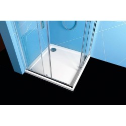 EASY LINE kabina prysznicowa 800x800mm, szkło czyste