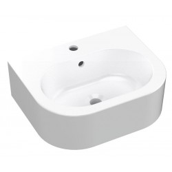 FLO umywalka ceramiczna 50x40cm, biały