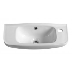 Umywalka ceramiczna 51x22cm, biały