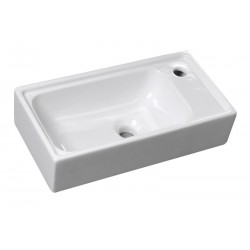 ORION umywalka ceramiczna 50x25cm, biała