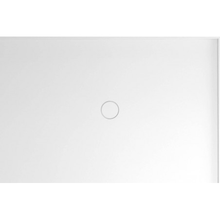 MIRAI brodzik kompozytowy 120x80x1,8cm, prawy, biały