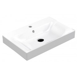 CENTO umywalka ceramiczna 70x45cm, biały