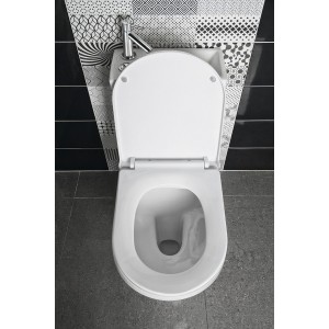 HYGIE kompakt WC z umywalką , odpływ poziomy/pionowy, biały