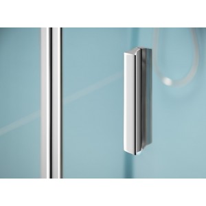 DEEP drzwi prysznicowe składane 1000x1650mm, szkło czyste