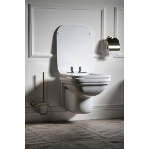 WALDORF WC wiszące, 37x55cm, biały