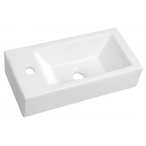 ANTIK umywalka ceramiczna, 50x24,5 cm, biały