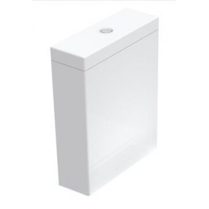 FLO- EGO spłuczka do kompaktu WC, biały