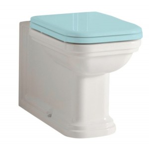 WALDORF kompakt WC 40x68cm, odpływ pionowy/poziomy, biały