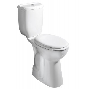 HANDICAP kompakt WC wysoki 36,3x67,2cm, dolny odpływ
