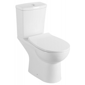 KAIRO kompakt WC, odpływ poziomy, biały