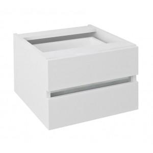AVICE 2 szuflada 45x30x48cm, biała