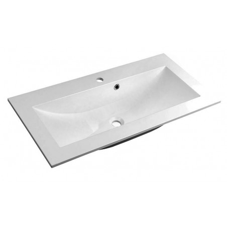 YUKON umywalka kompozytowa 90x45cm, biała