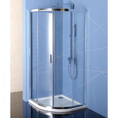 EASY LINE kabina prysznicowa półokrągła 900x900mm, L/R, szkło czyste