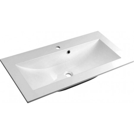 YUKON umywalka kompozytowa 80x45cm, biała