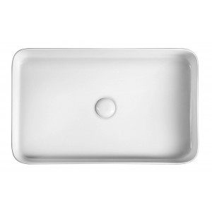 Korek umywalkowy 5/4“, klik-klak, grzybek ceramiczny, biały
