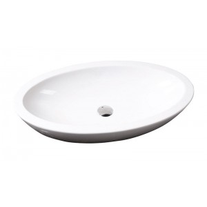 SISTEMA umywalka ceramiczna 75x42cm, biała