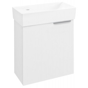LATUS IX szafka umywalkowa 44x50x22cm, biała (LT090)