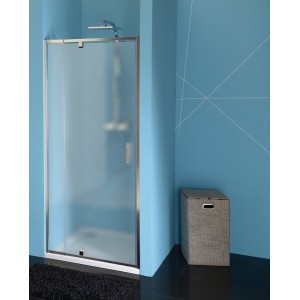 EASY LINE drzwi prysznicowe obrotowe 760-900mm, szkło Brick
