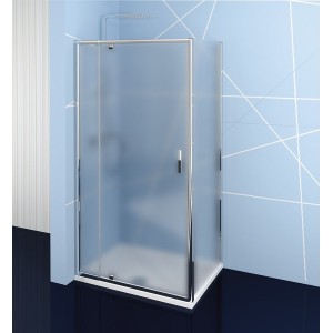 EASY LINE kabina prysznicowa 800-900x700mm, drzwi obrotowe, L/P,szkło Brick