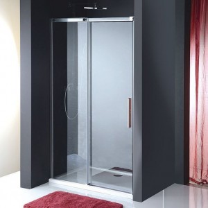ALTIS LINE drzwi prysznicowe przesuwne 1070-1110mm, wysokość 2000mm, szkło czyste