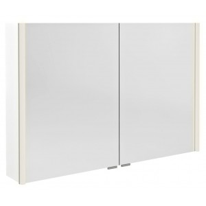 ALIX szafka z lustrem, oświetlenieLED 106x70x17,5cm, biała