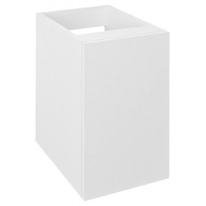 ODETTA szafka wisząca dolna 30x50x43,5cm, prawa/lewa, biały połysk