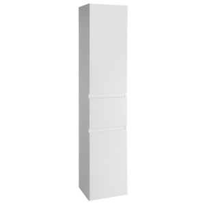 ALTAIR szafka wysoka z koszem na bieliznę 40x184x31cm, biała