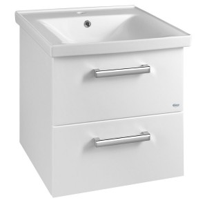 VEGA szafka umywalkowa 51,5x60x43,8cm, 2 szuflady, biały