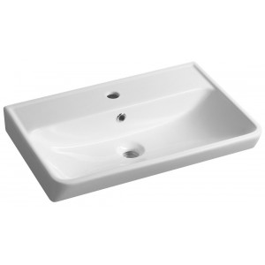 NEON umywalka ceramiczna 60x41,5cm, biała