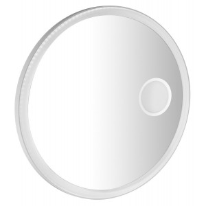 FLOAT lustro okrągłe podświetlane LED, ø 90cm, lusterko kosmetyczne, IR czujnik, 3500-6500°K, biały