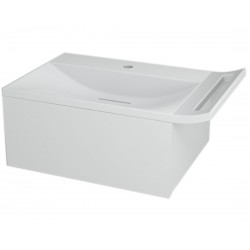 ZEUS szafka umywalkowa z syfonem 60x26x45 cm, biała