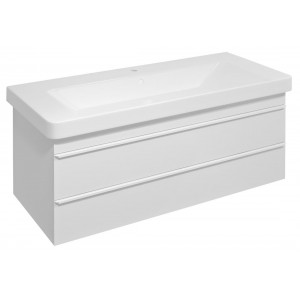 SITIA szafka umywalkowa 101,4x50x44,2cm, 2 szuflady, biały mat