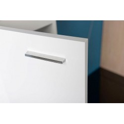 LATUS VI szafka umywalkowa 50x50x22 cm, lewa, biała (55835)