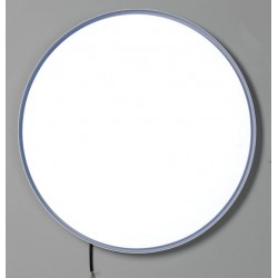FLOAT lustro z oświetleniem LED, średnica 60cm, białe