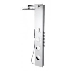 5SIDE ROUND panel prysznicowy 250x1550mm, biały