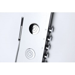 5SIDE ROUND panel prysznicowy 250x1550mm, biały