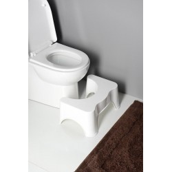 Podstawka do toalety, 39x22x17cm, biały