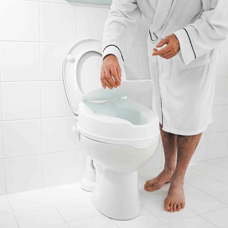 Podwyższona deska WC 10 cm, bez uchwytów