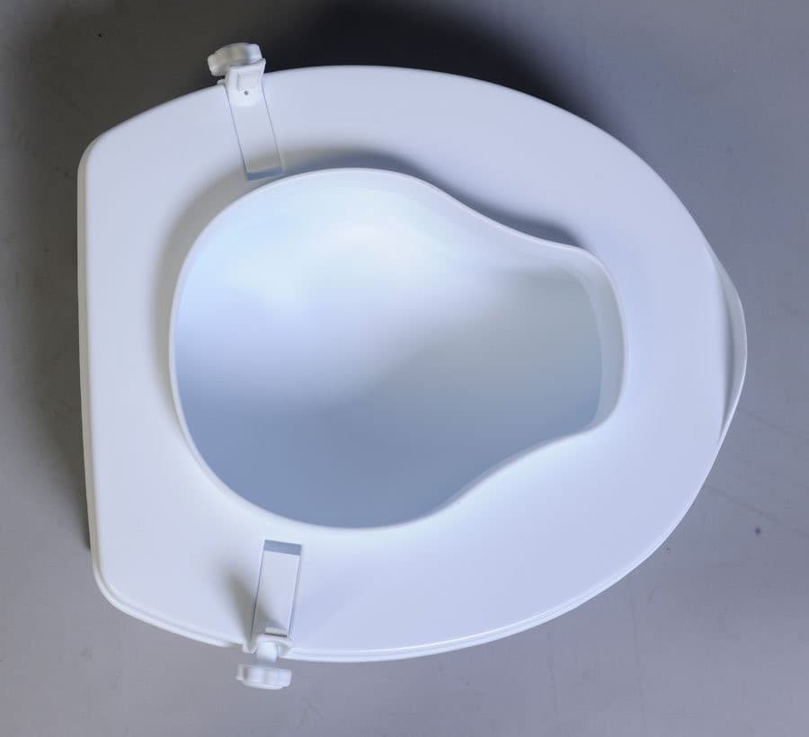 Podwyższona deska WC 10 cm, bez uchwytów