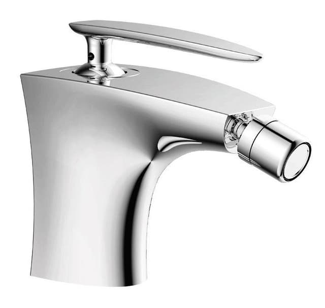 VENETA bateria bidetowa bez odpływu, chrom (126 mm)