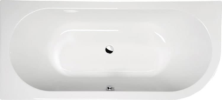 VIVA L 175 wanna asymetryczna 175x80cm, lewa biała