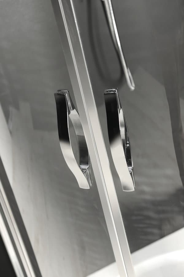 ONE półokrągła kabina prysznicowa 800x800 mm, szkło Coated Glass